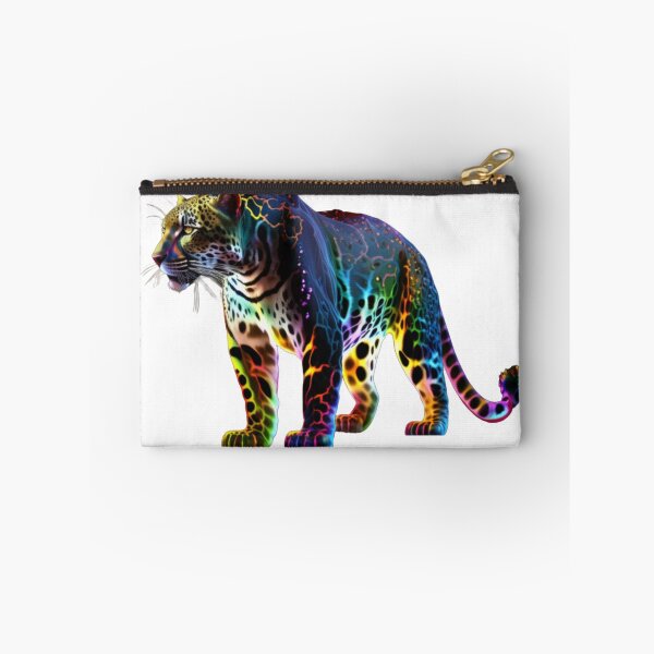 Item preview, Colourful and Wonderful Jaguar designed and sold by GloriousArtSKD.