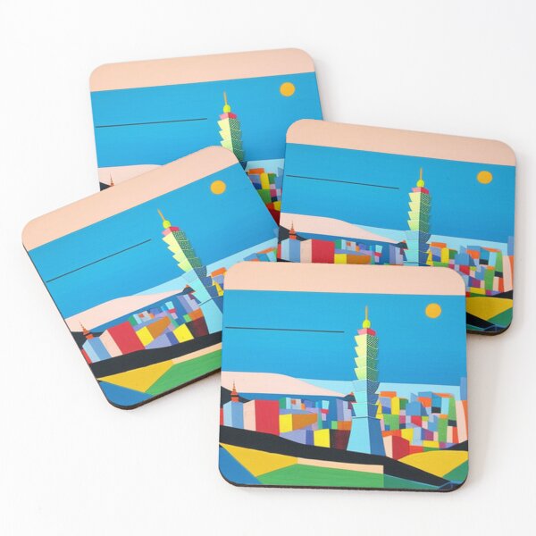 Item preview, Taipei's Psychedelic Skyline designed and sold by wwlmerch.