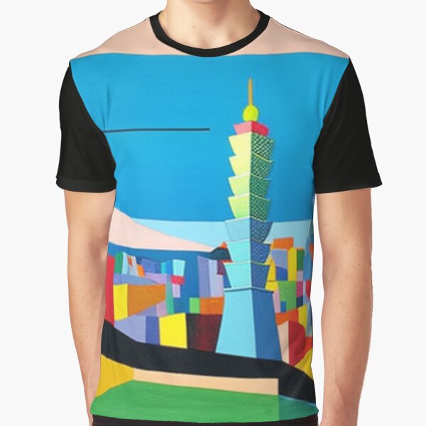 Item preview, Taipei's Psychedelic Skyline designed and sold by wwlmerch.