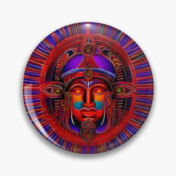 Item preview, New World Gods (30) - Mesoamerican Inspired Psychedelic Art designed and sold by TheThirdEye.