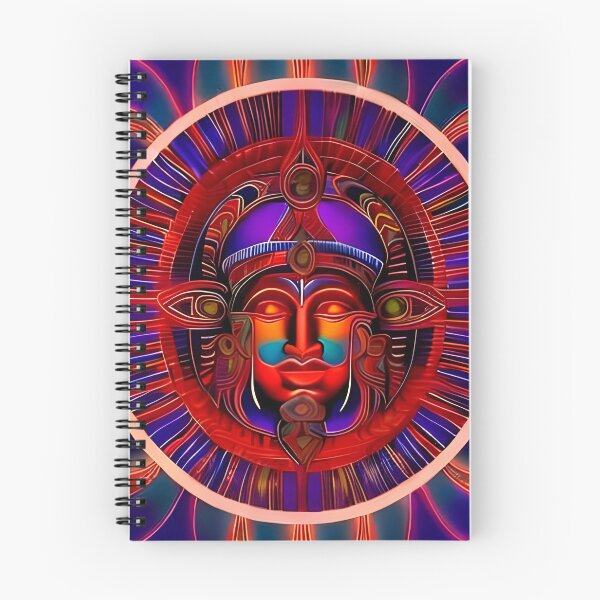 Item preview, New World Gods (30) - Mesoamerican Inspired Psychedelic Art designed and sold by TheThirdEye.