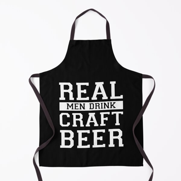 Item preview, Real Men Drink Craft Beer. designed and sold by CityNoir.