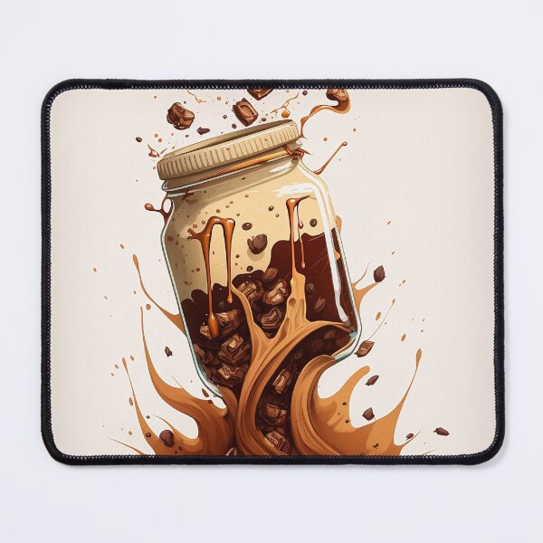 Item preview, Abstract Chocolate Jar Design designed and sold by EnzoZs.