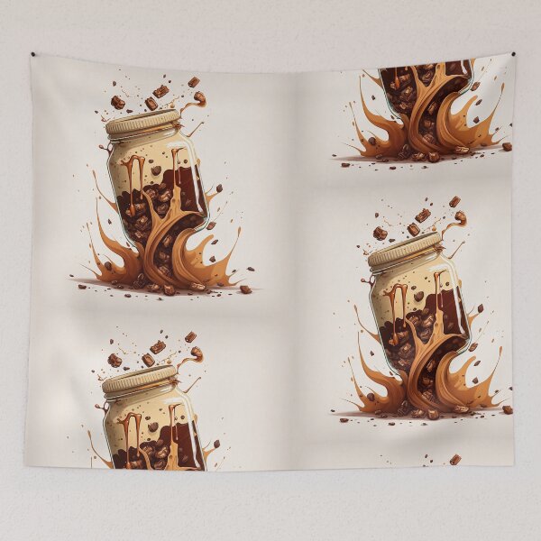 Item preview, Abstract Chocolate Jar Design designed and sold by EnzoZs.