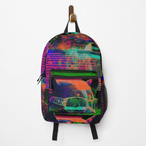 Item preview, GLITCH PUNK ART Cool Dog designed and sold by RESToRAPTOR.