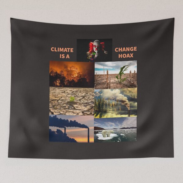 Item preview, CLIMATE CHANGE IS A HOAX - SAYS SOME CABLE MEDIA designed and sold by TechLaughs.