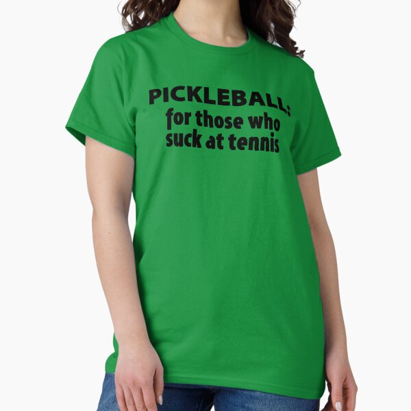Aperçu de l'œuvre Pickleball : Pour ceux qui sont nuls au tennis créée et vendue par Esskay Designs.