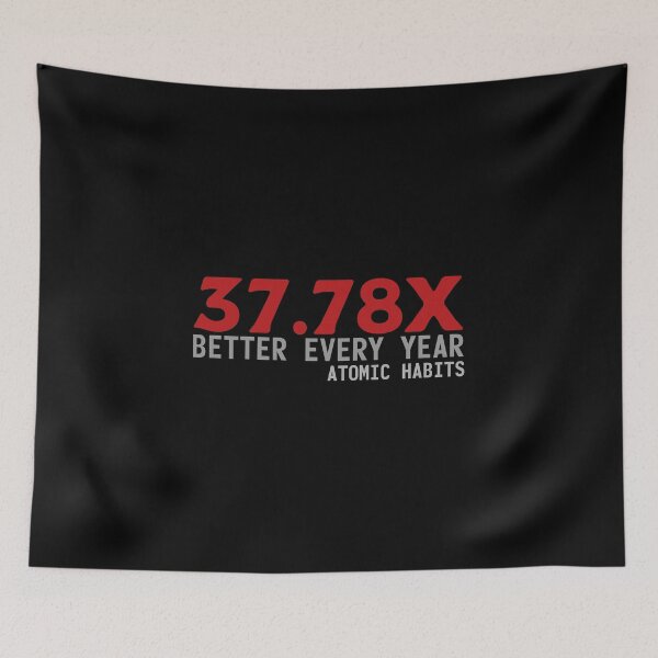 Item preview, Be better every year - Atomic Habits designed and sold by TKsuited.