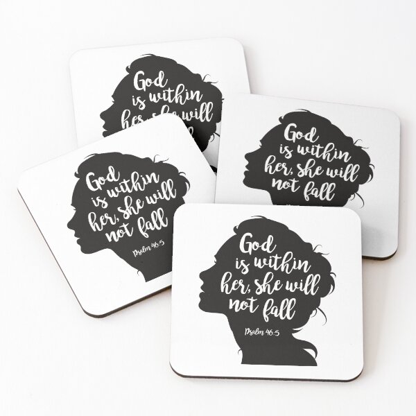 Item preview, God is Within Her, She Will Not Fall designed and sold by artofaga.