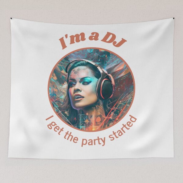 Item preview, DJ Life - Get the Party Started with this Cool Artwork designed and sold by ElLocoMus.