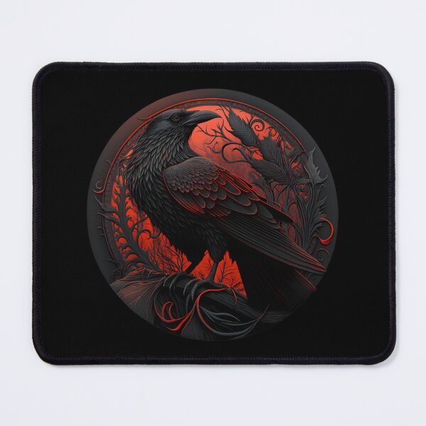 Item preview, Black & Red Dark Raven designed and sold by ErthaxsWorkshop.