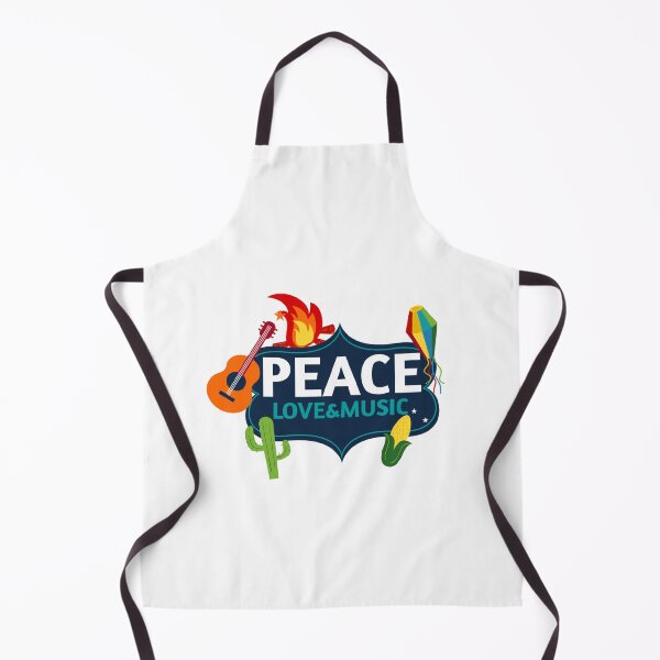 Item preview, Love music peace designed and sold by IdeasForFreedom.