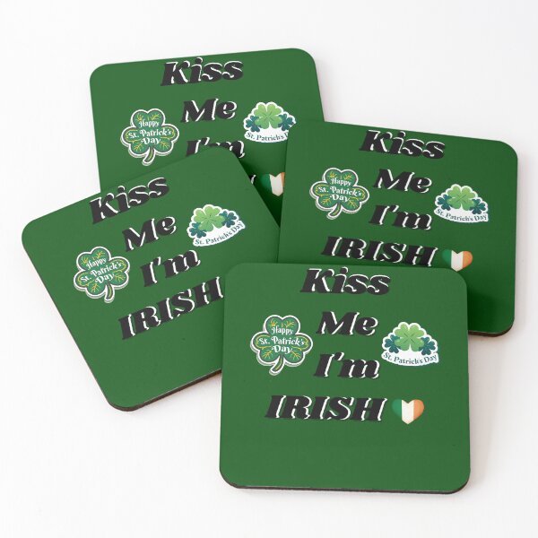 Item preview, Kiss Me I'm Irish-St. Patricks Designs designed and sold by KMRmerchDesigns.