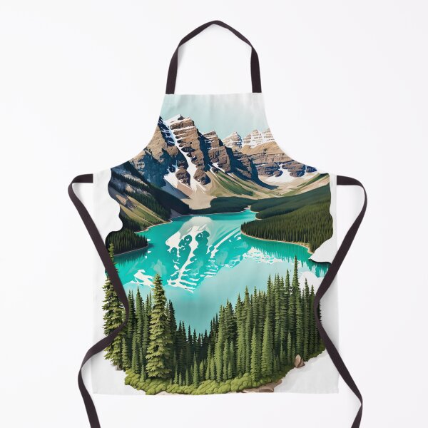 Item preview, Peyto Lake Canada Illustration designed and sold by unrealartwork.