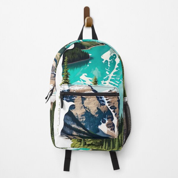 Item preview, Peyto Lake Canada Illustration designed and sold by unrealartwork.