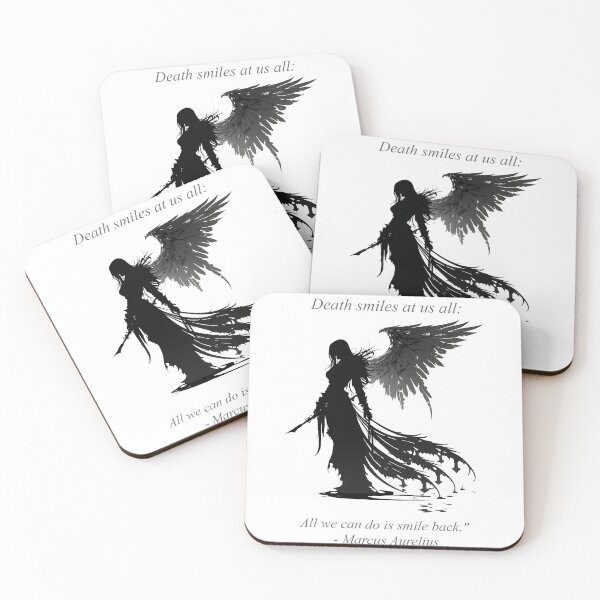 Item preview, Death smiles at us all designed and sold by CreativArtifice.