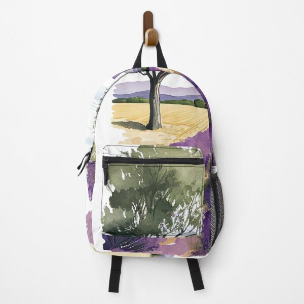 Item preview, Lavender France Provence Drawing Field designed and sold by unrealartwork.