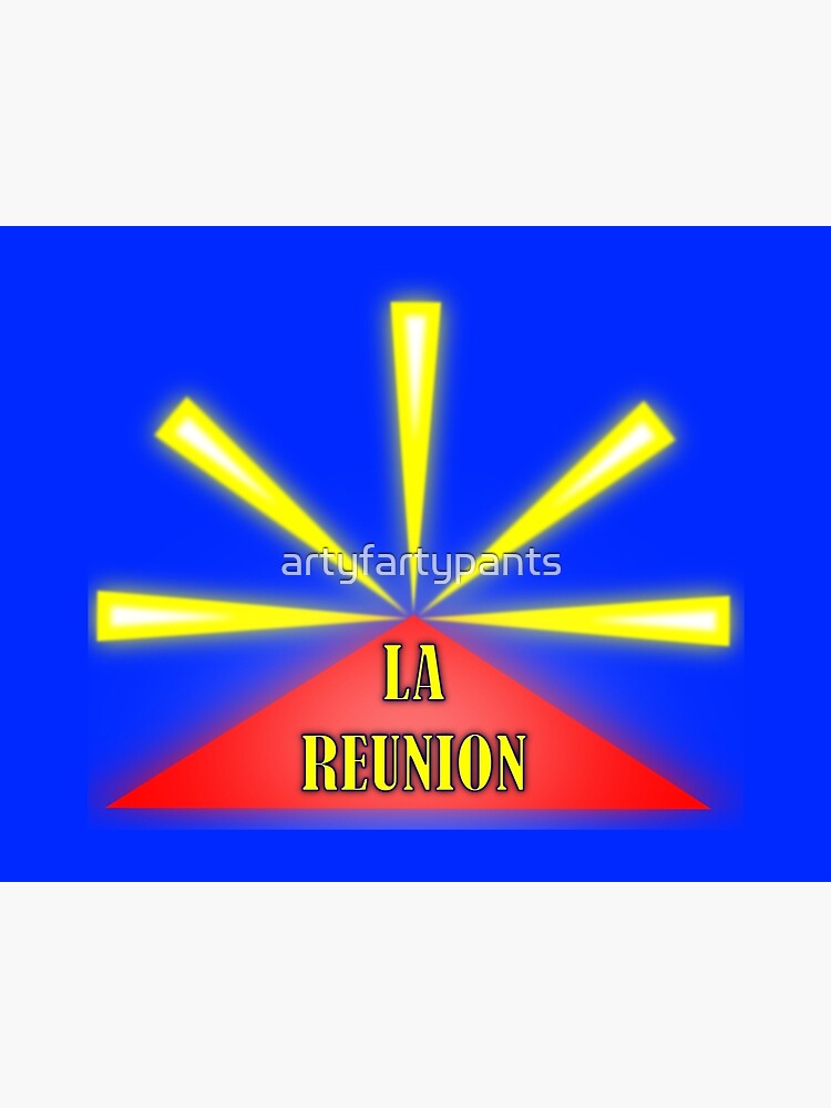 La Réunion, 974, The Reunion Flag - La Reunion Lovers Art Board