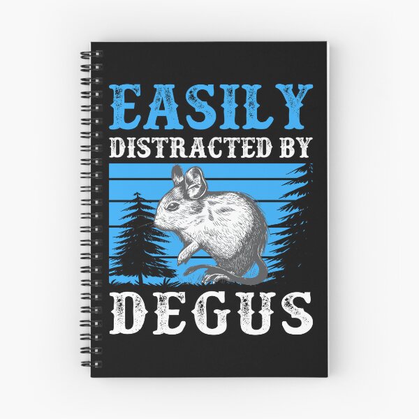 Item preview, Degu easily distracted Chilean rodent designed and sold by madgrfx.