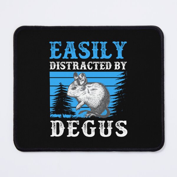 Item preview, Degu easily distracted Chilean rodent designed and sold by madgrfx.
