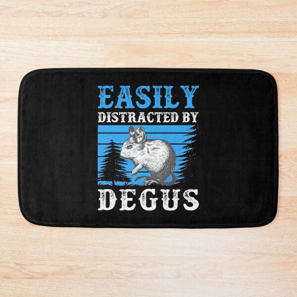 Item preview, Degu easily distracted Chilean rodent designed and sold by madgrfx.