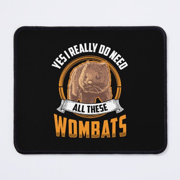 Item preview, Need all these wombats marsupial wombat designed and sold by madgrfx.