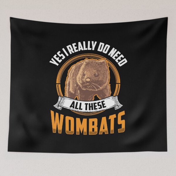 Item preview, Need all these wombats marsupial wombat designed and sold by madgrfx.