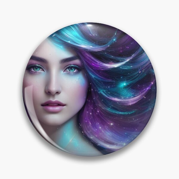 Item preview, Cosmic Beauty #90 - Cosmic Beauty with Cosmic Grey Hair - Part of the 1st Cosmic Beauty Collection designed and sold by DoubleExposures.