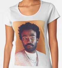 Gambino Tears - Donald Glover Print Women's Premium T-Shirt