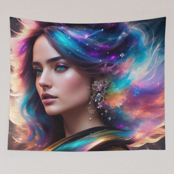 Item preview, Cosmic Beauty #93 - Cosmic Beauty with Cosmic Brown Hair - Part of the 1st Cosmic Beauty Collection designed and sold by DoubleExposures.