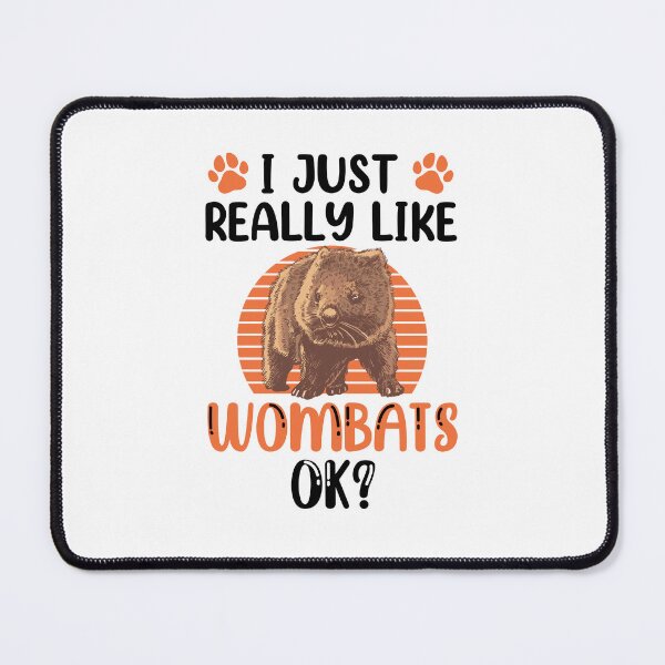 Item preview, I like wombat australia marsupial designed and sold by madgrfx.