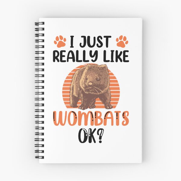 Item preview, I like wombat australia marsupial designed and sold by madgrfx.