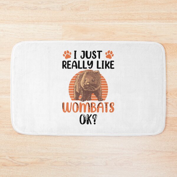 Item preview, I like wombat australia marsupial designed and sold by madgrfx.