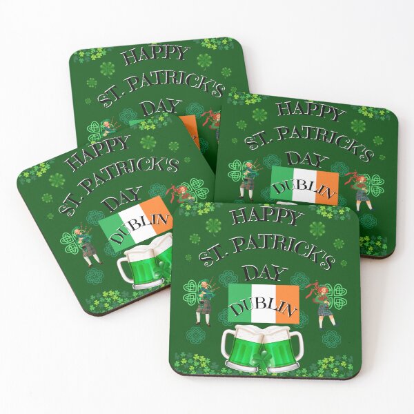 Item preview, Happy St. Patrick's Day Dublin designed and sold by KMRmerchDesigns.