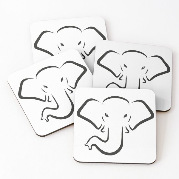Item preview, black elephant designed and sold by andrew JOHNSEN.