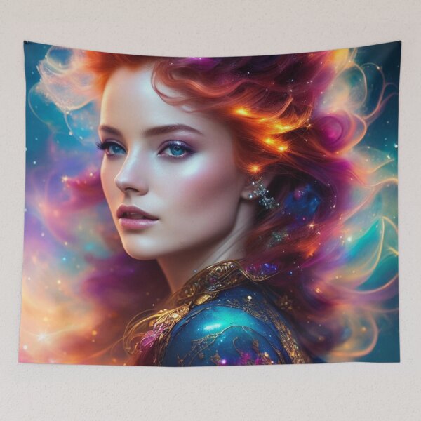 Item preview, Cosmic Beauty #98 - Cosmic Beauty with Cosmic Ginger Hair - Part of the 1st Cosmic Beauty Collection designed and sold by DoubleExposures.