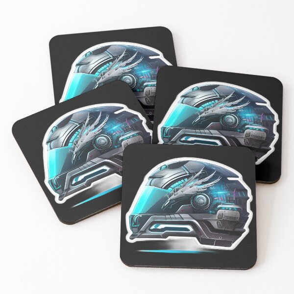 Item preview, Super Bike Aggressive Looking Helmet designed and sold by beluxe.