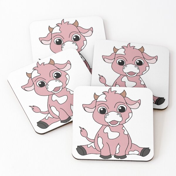 Item preview, Pink cow  designed and sold by Moonance.