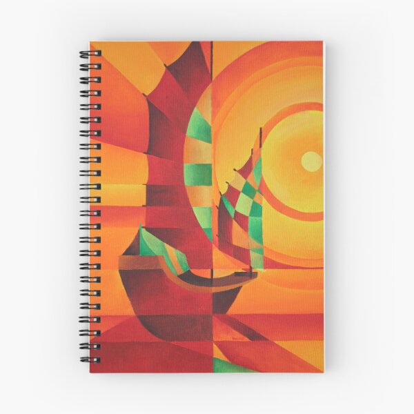 Item preview, Cubist Junks On The Red Sea designed and sold by taiche.