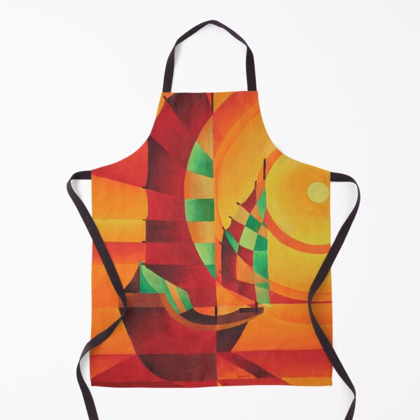 Item preview, Cubist Junks On The Red Sea designed and sold by taiche.