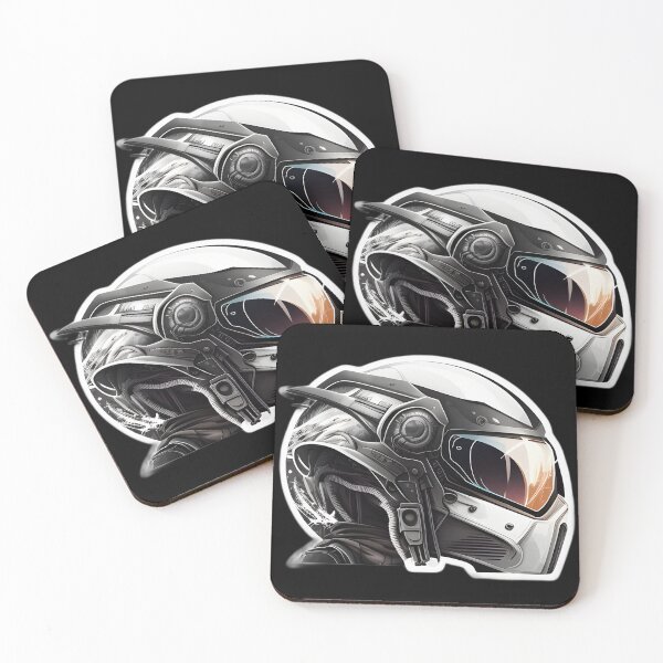 Item preview, Super Bike Aggressive Looking Helmet designed and sold by beluxe.