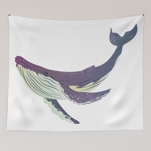 Item preview, whale designed and sold by addict2reading.