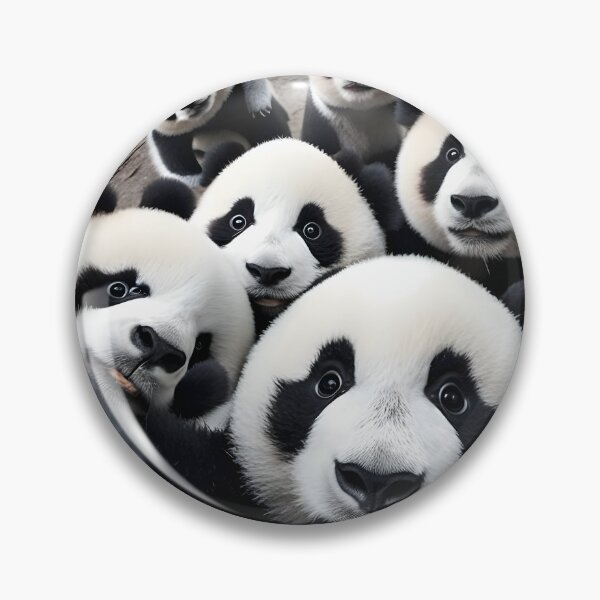 Item preview, Panda PosseThe Ultimate Selfie Crew designed and sold by digitalbrosse.