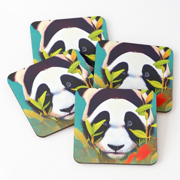 Item preview, Panda hiding designed and sold by nowIAMAI.