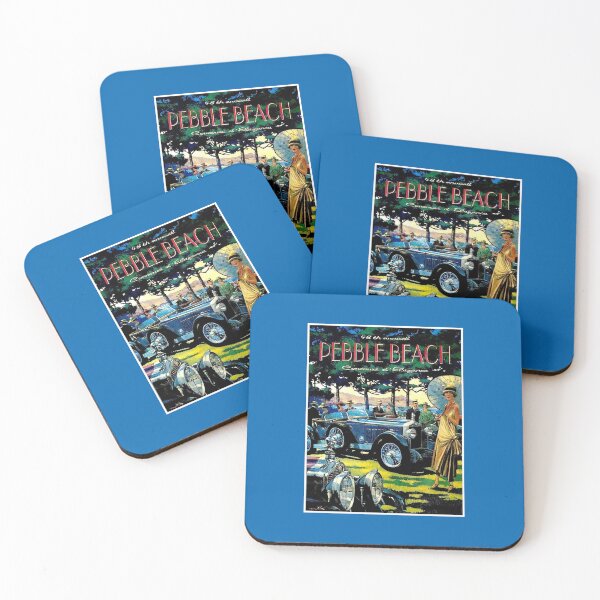 Item preview,  Pebble Beach Concours d Elegance Auto Racing Poster Print designed and sold by posterbobs.