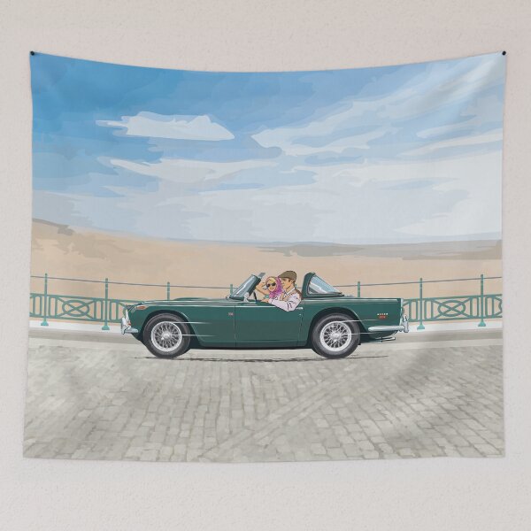 Item preview, Superb Green TR5 with optional 'Surrey Top' and wire wheels. designed and sold by Bigs66.