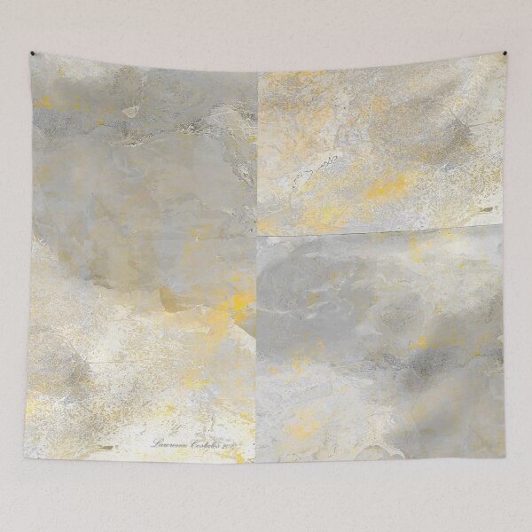 Item preview, Abstract In Gray And Yellow designed and sold by Larry Costales.