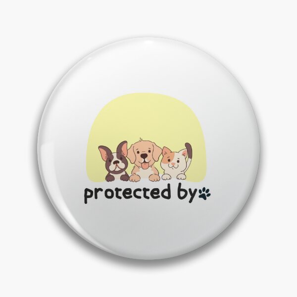 Item preview, Baby Shower Gift, Protected By Dog Onesie, Baby Gift, Custom Pet Baby Onesies designed and sold by Goods-80.