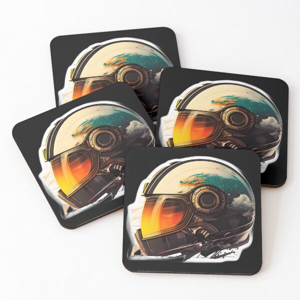 Item preview, Super Bike Aggressive Looking Helmet designed and sold by beluxe.