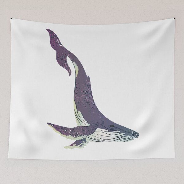 Item preview, whale designed and sold by addict2reading.